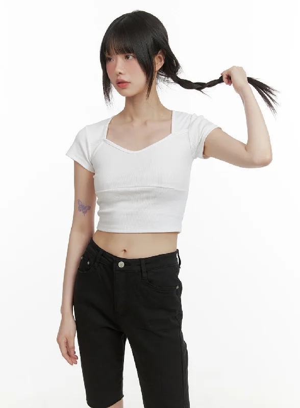 Cotton Blossom Crop Top CY414