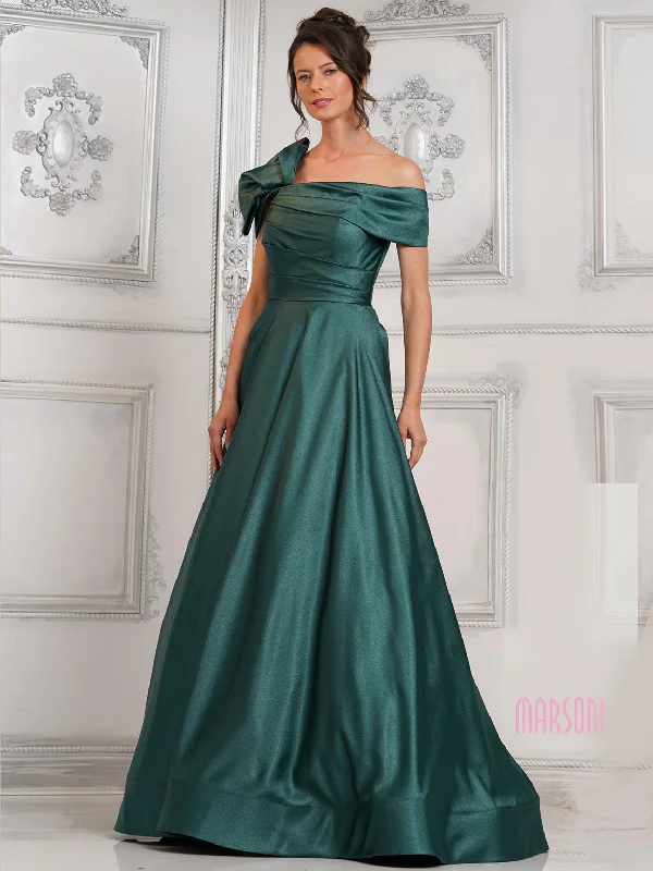 Marsoni MV1288 Long Formal Prom A Line Dress