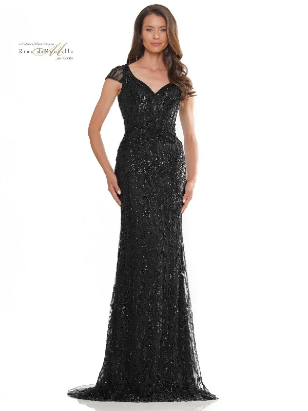 Rina di Montella RD2978 Fitted Formal Evening Long Gown