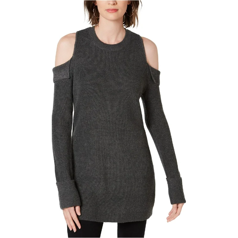 I-N-C Womens Cold Shoulder Knit Sweater