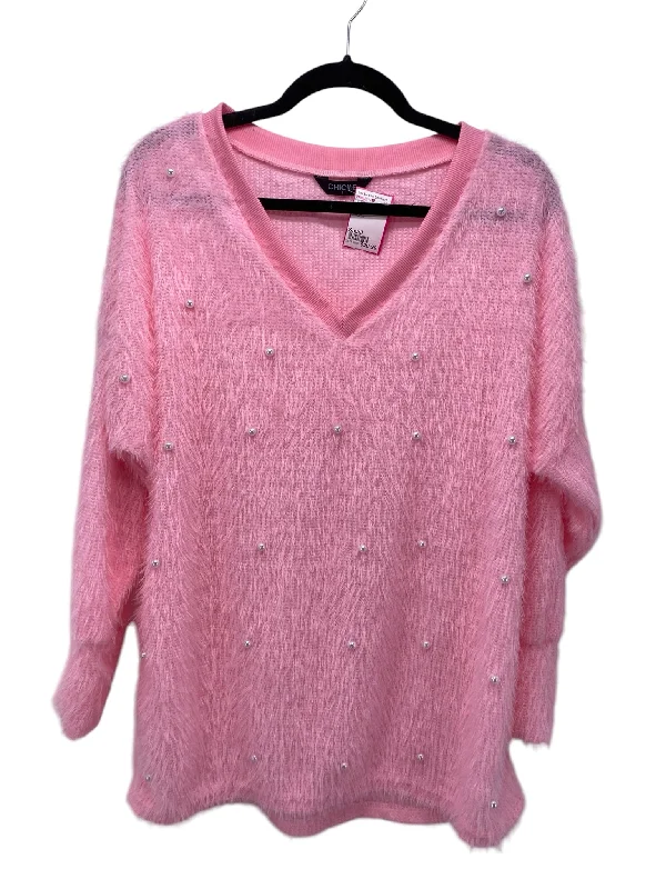 It's SO You Boutique Misses Size Small Pink Sweater