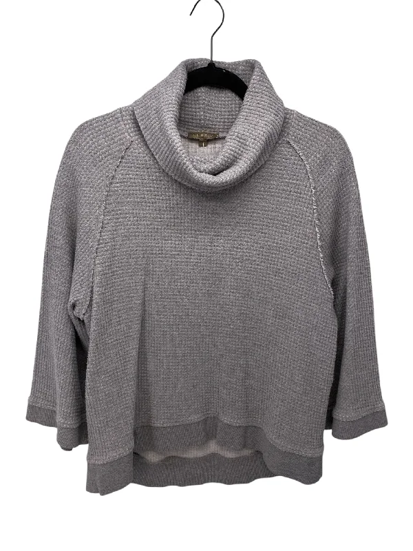 Lilla P Misses Size Medium Grey Sweater