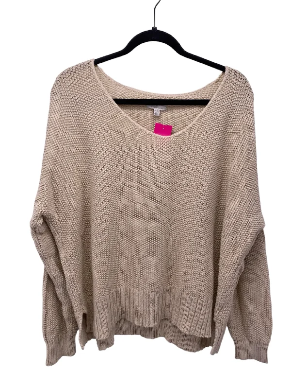 Lucky Brand Misses Size XL Beige Sweater