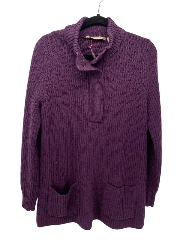 Soft Surroundings Misses Size Medium Purple Sweater