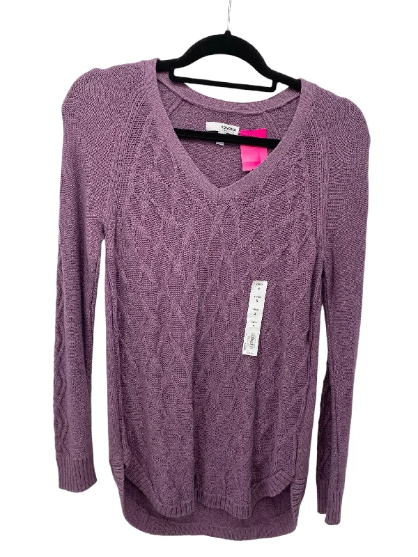 Sonoma Misses Size Small Purple Sweater