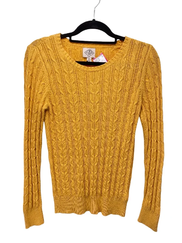 St Johns Bay Misses Size Small mustard Sweater