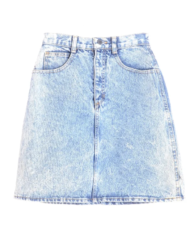 Denim Mini Skirt