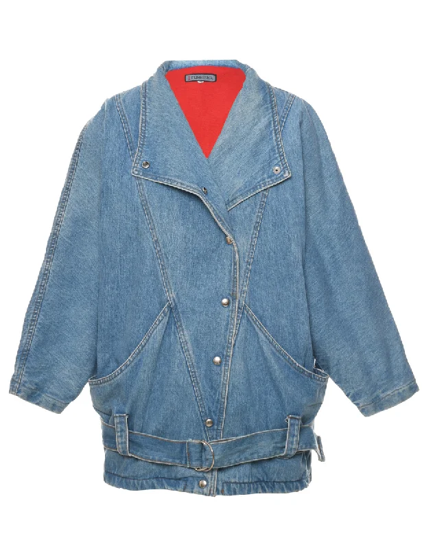 Light Wash Denim Jacket - M