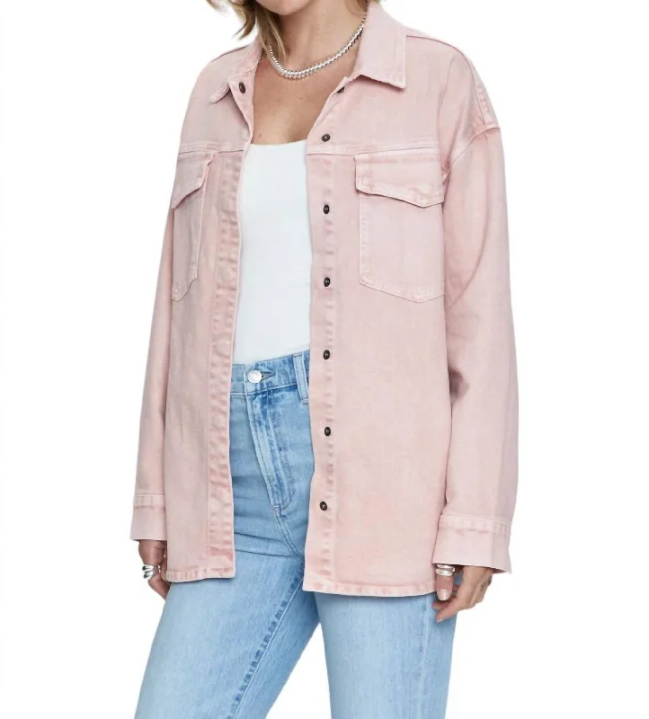 Mandy Jacket In Mellow Rose