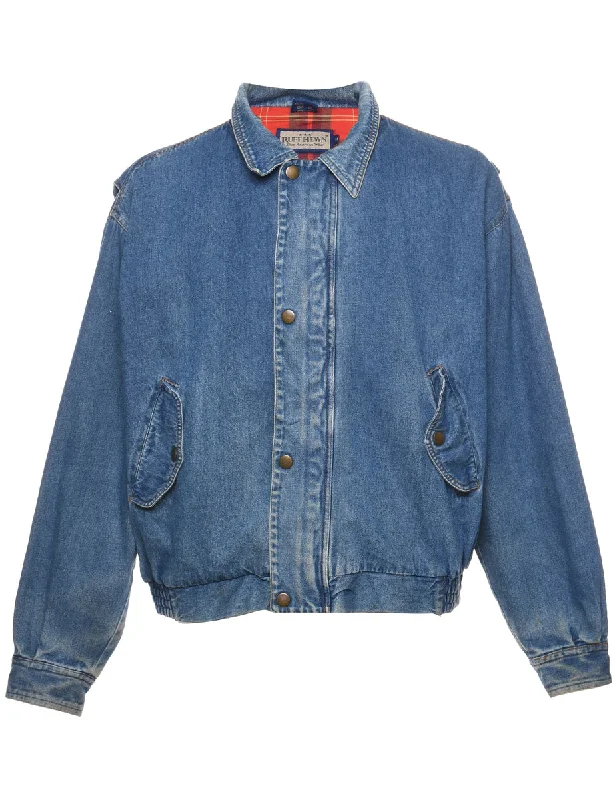 Medium Wash Denim Jacket - M