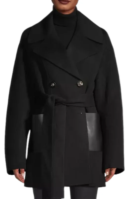 Nicole Benisti Womens Raquel Wrap Coat