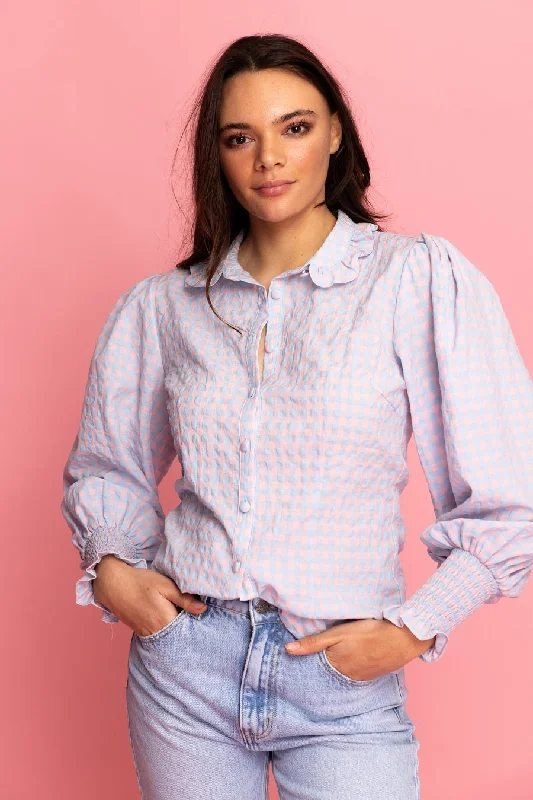 Quinn Cotton Shirt Gingham