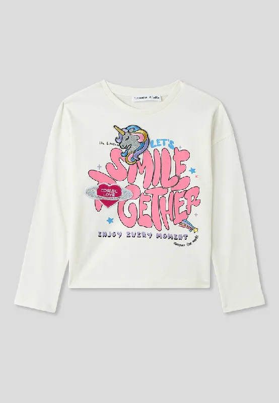 Girl's Long-sleeved T-shirt