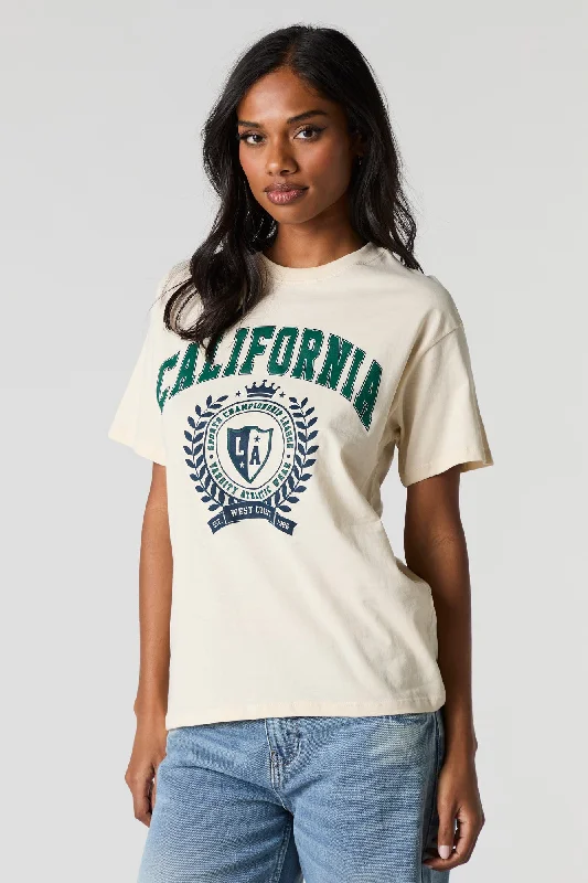 California Graphic Boyfriend T-Shirt