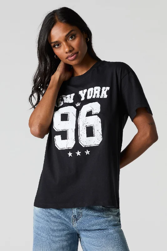 New York Graphic Boyfriend T-Shirt