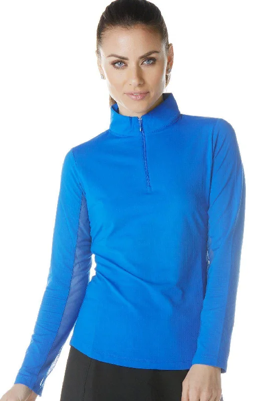 IBKUL Long Sleeve Mock Neck (Multiple Colors)