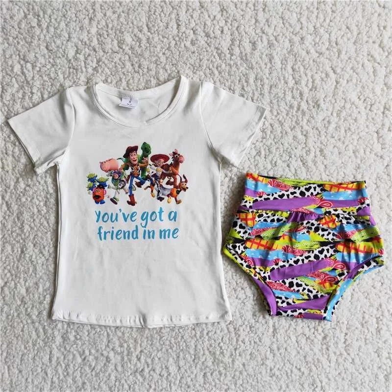 you got a friend T-shirt briefs Set E4-6