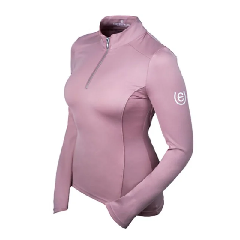 Equestrian Stockholm Vision Long Sleeved Top Pink