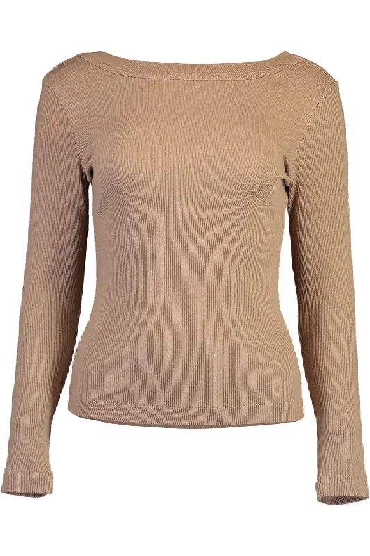 Follie Long Sleeve Top - Chaga