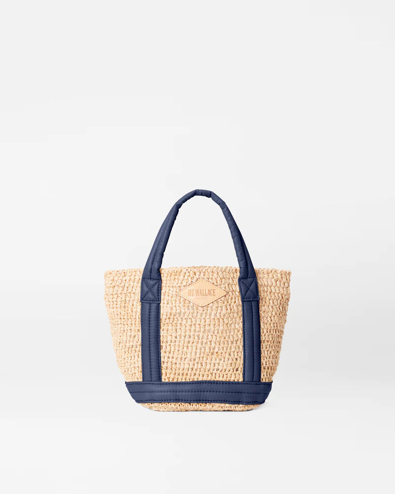 MZ Wallace Mini Raffia Tote