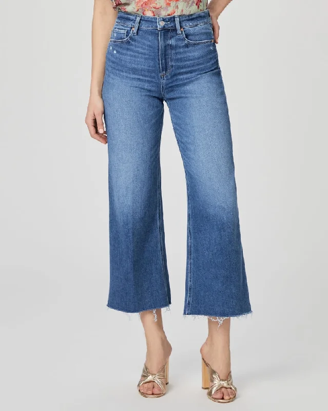 Paige Anessa High-Waisted Wide Leg Jean