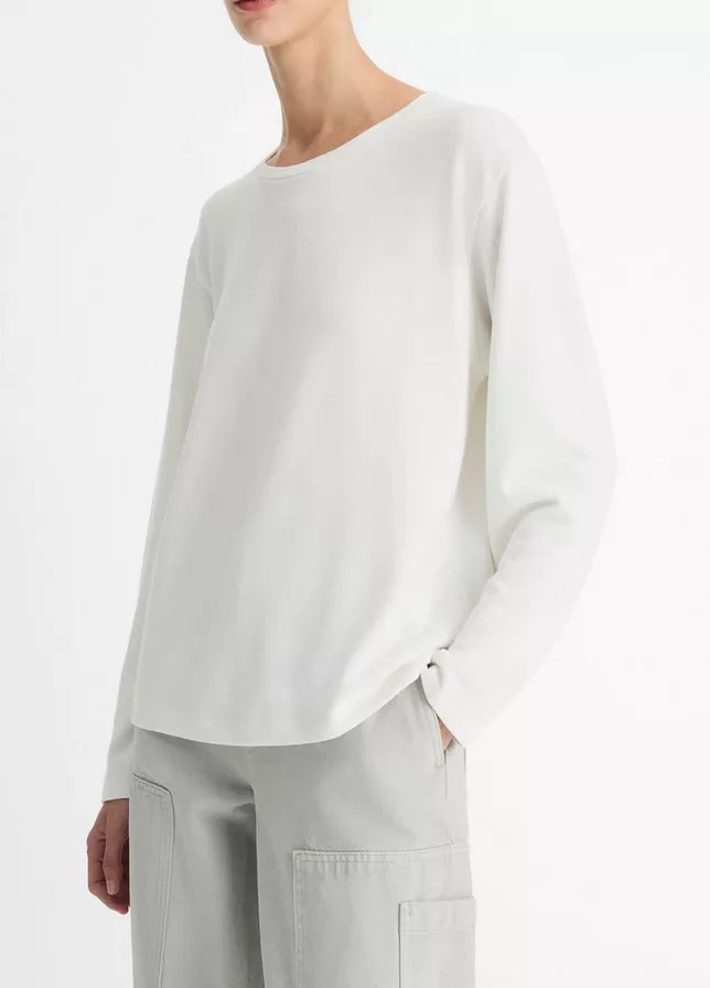 Vince Knit Relaxed Long-Sleeve T-Shirt